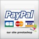 Intégration module Paypal pour carte bancaire