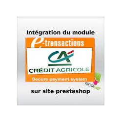Intégration module Crédit Agricole sur site prestashop Intégration module Crédit Agricole sur site prestashop
