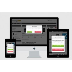 Intégration popup responsive sur site vitrine